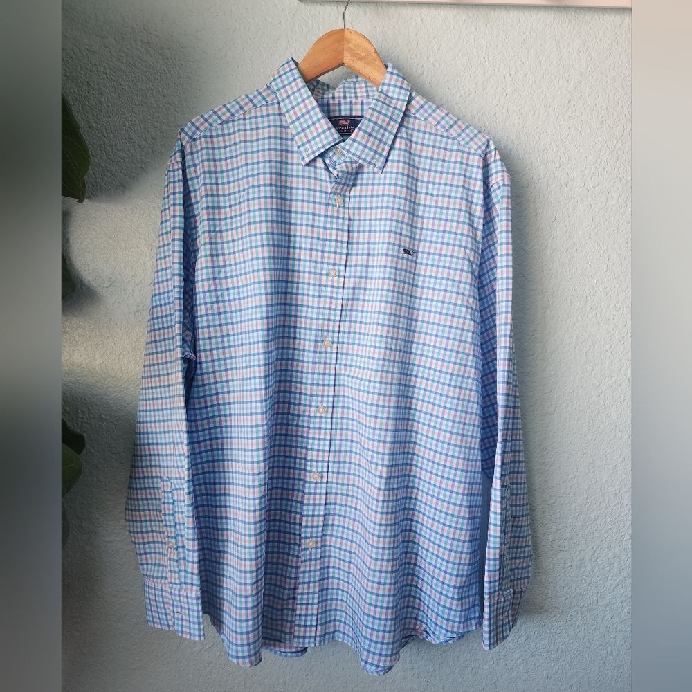 Vineyard Vines classic whale shirt cotton